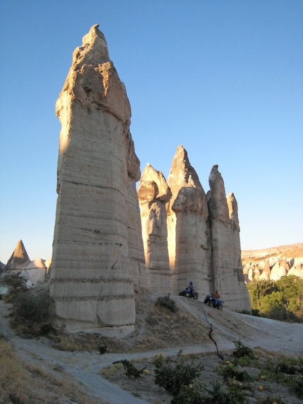 Fairy chimney rock formations, Goreme, Cappadocia Turkey 20.jpg - Goreme, Cappadocia, Turkey